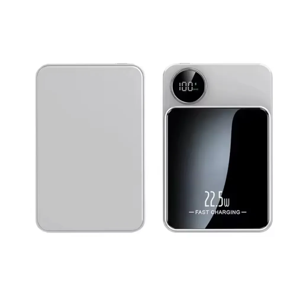 10000 mAh Magnetic Wireless Portable Power Bank Compatible with iPhone