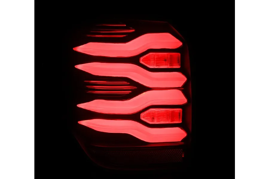 2010-22 Toyota 4Runner AlphaRex Luxx Series LED Tail Lights - Black