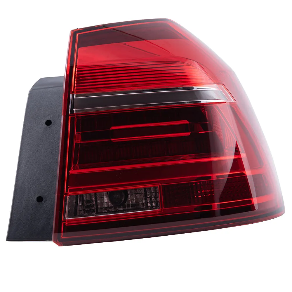 2016-2017 Volkswagen Passat With LED Headlights Built To 7/3/2016 LED Combination Tail Light Assembly Body Mounted Set LH RH