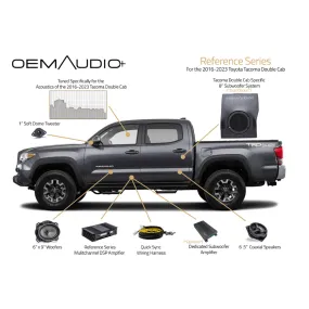 2016-2023 Toyota Tacoma | Reference Series | Double Cab Sound System