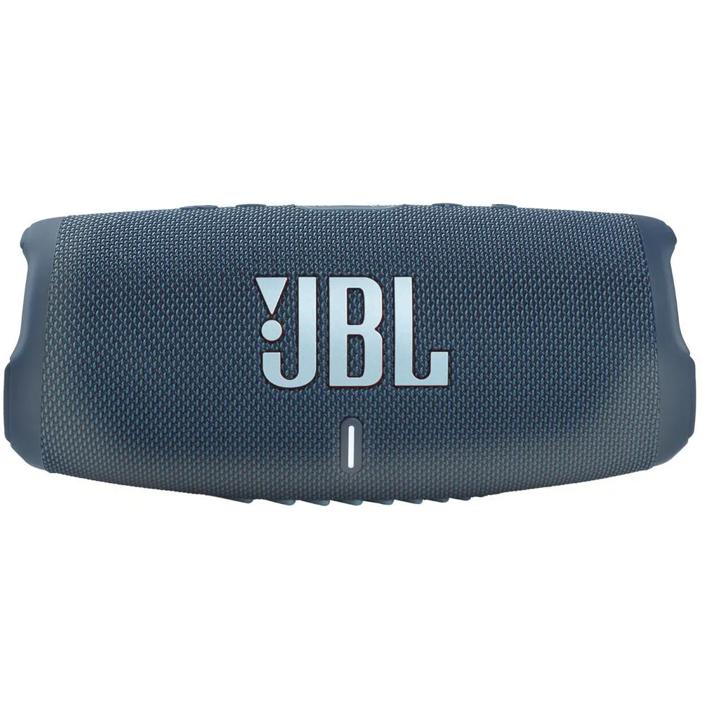 2x JBL Charge 5 Portable Waterproof Bluetooth Speaker with Powerbank Blue