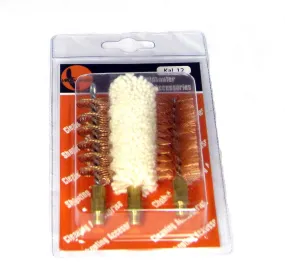 3 Piece Shotgun brush set in blister pack 410G