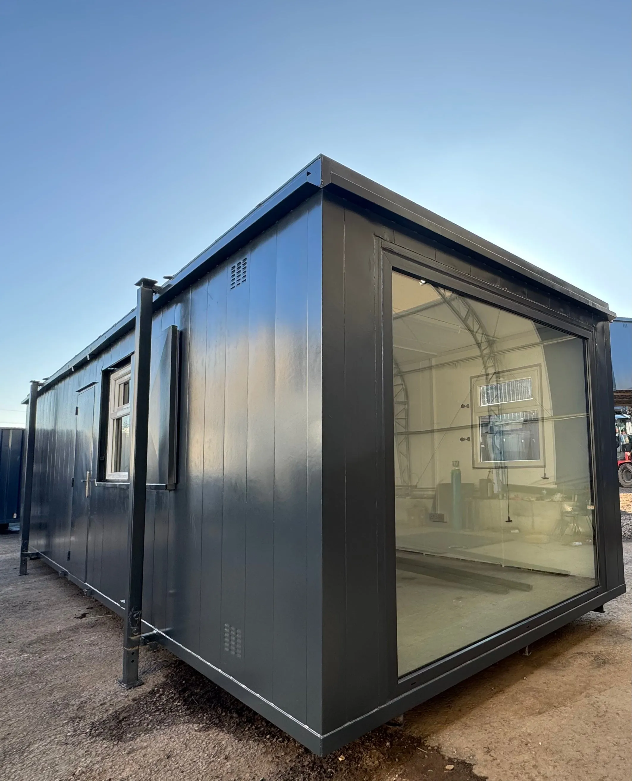 32x10ft Cabin | CUSTOM |Open Plan | Office / Canteen | Picture Window | Portable Building | No 1074