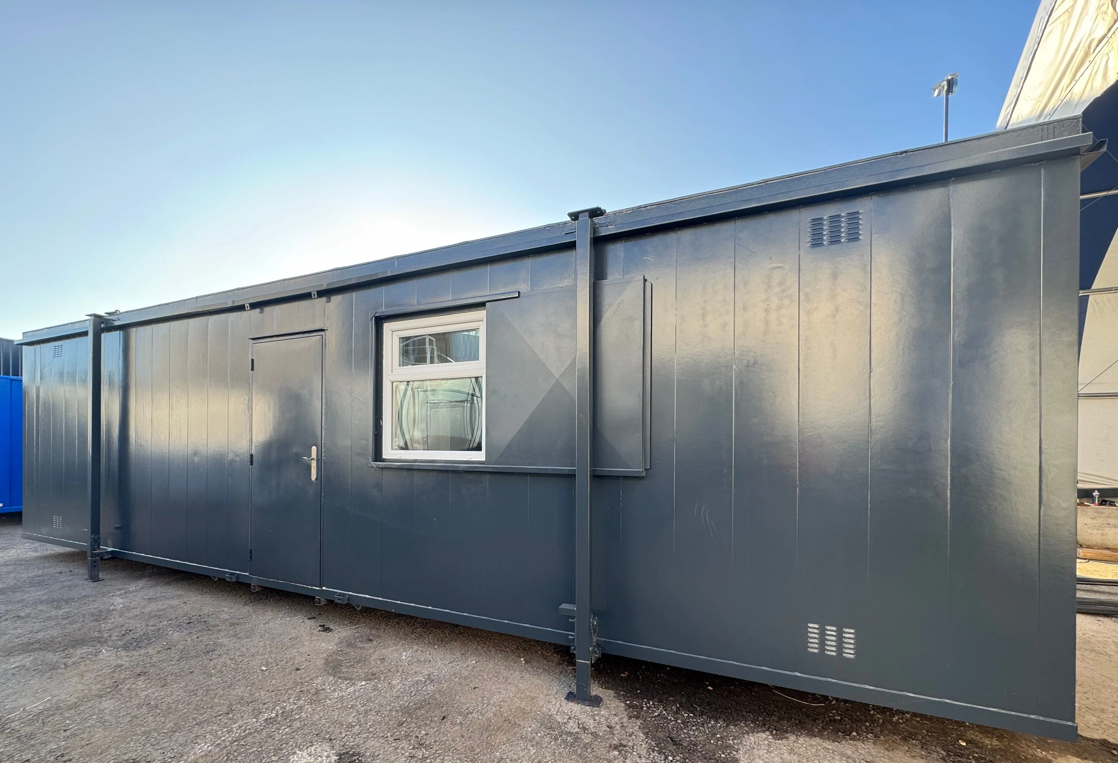 32x10ft Cabin | CUSTOM |Open Plan | Office / Canteen | Picture Window | Portable Building | No 1074