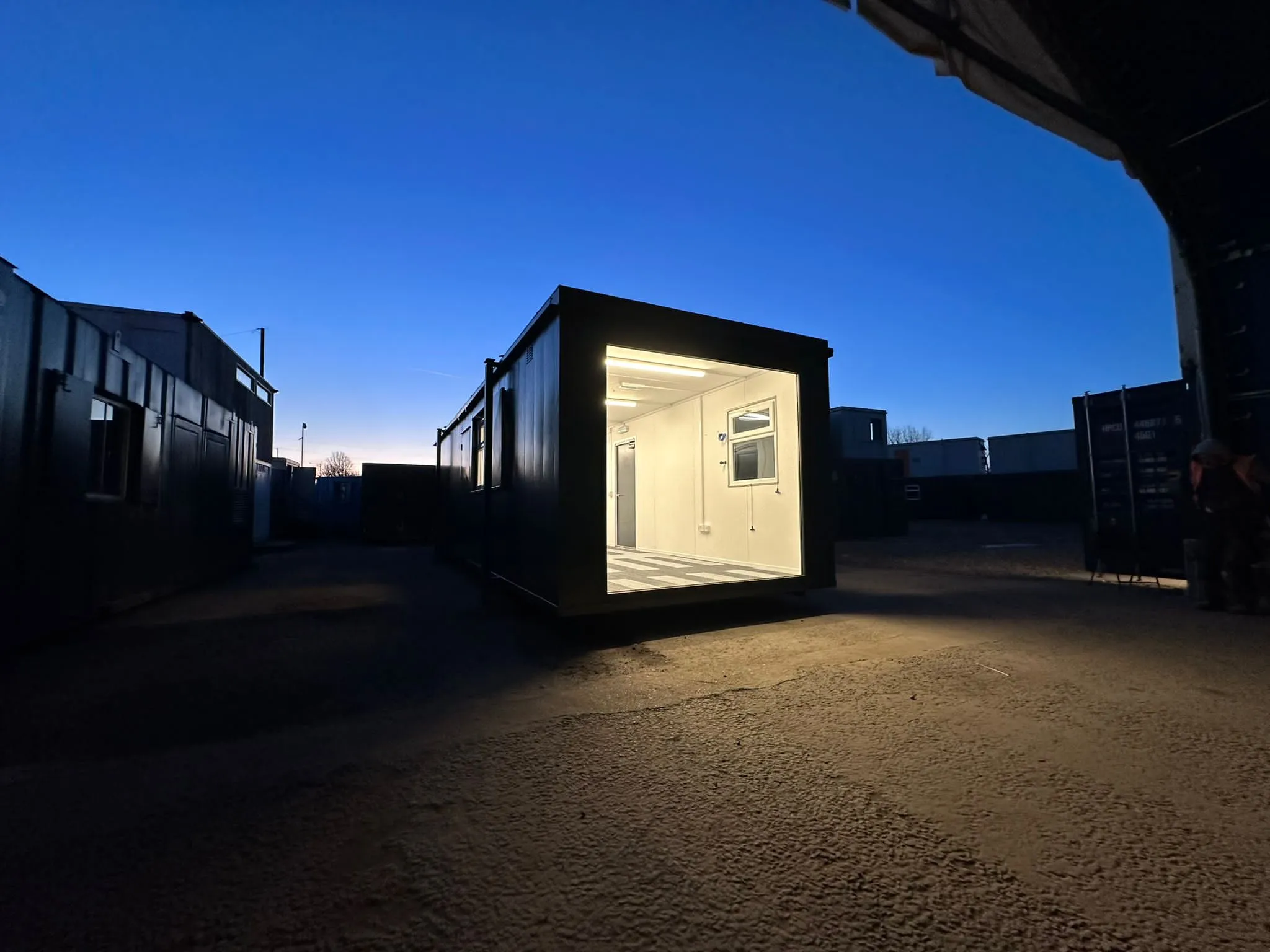 32x10ft Cabin | CUSTOM |Open Plan | Office / Canteen | Picture Window | Portable Building | No 1074