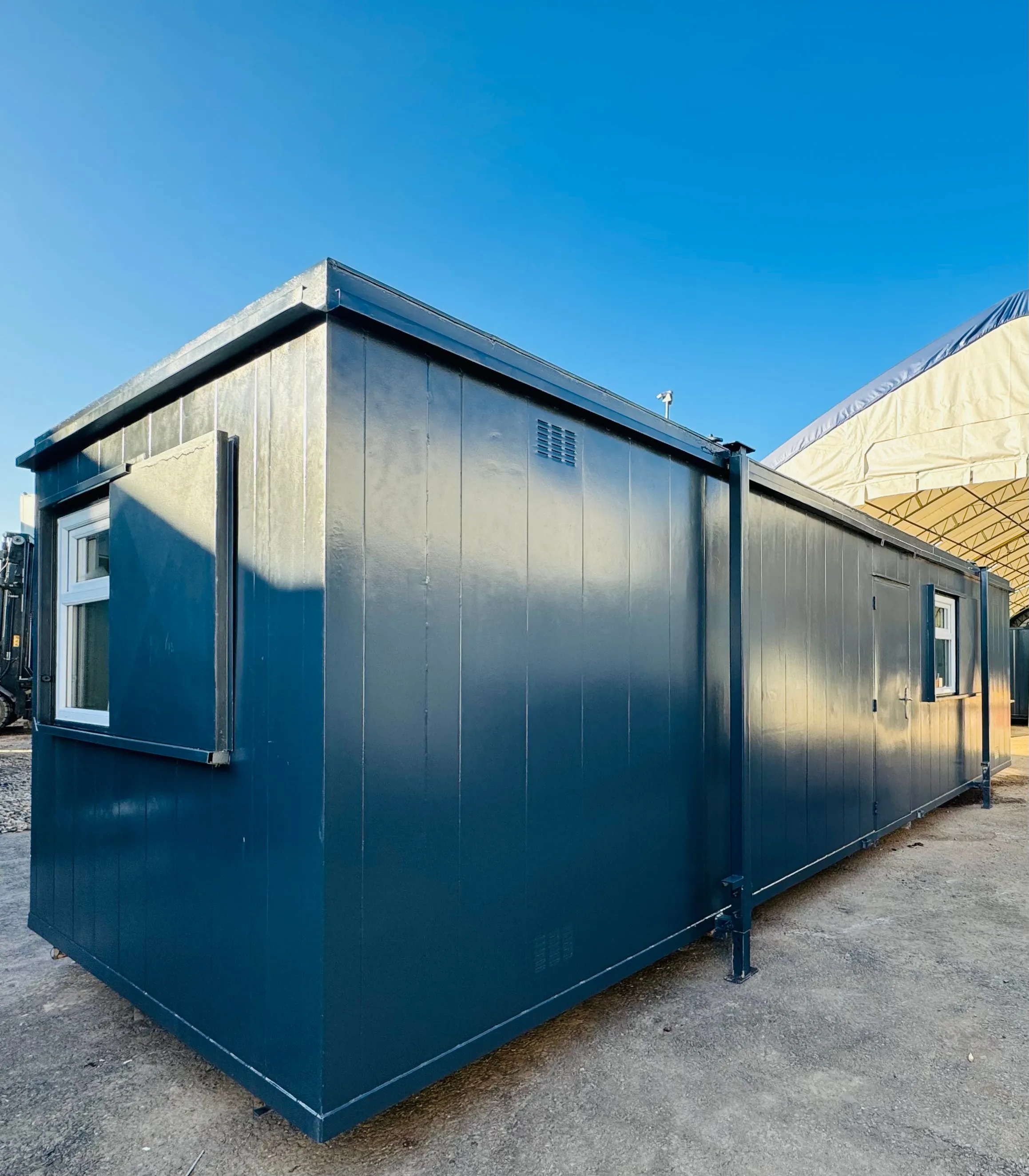 32x10ft Cabin | CUSTOM |Open Plan | Office / Canteen | Picture Window | Portable Building | No 1074