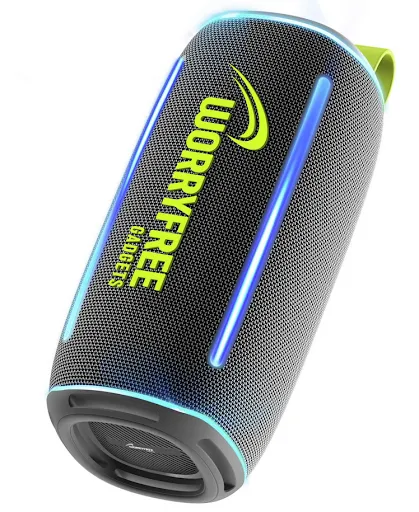 40W Wireless Portable Bluetooth Speaker with RGB Lights