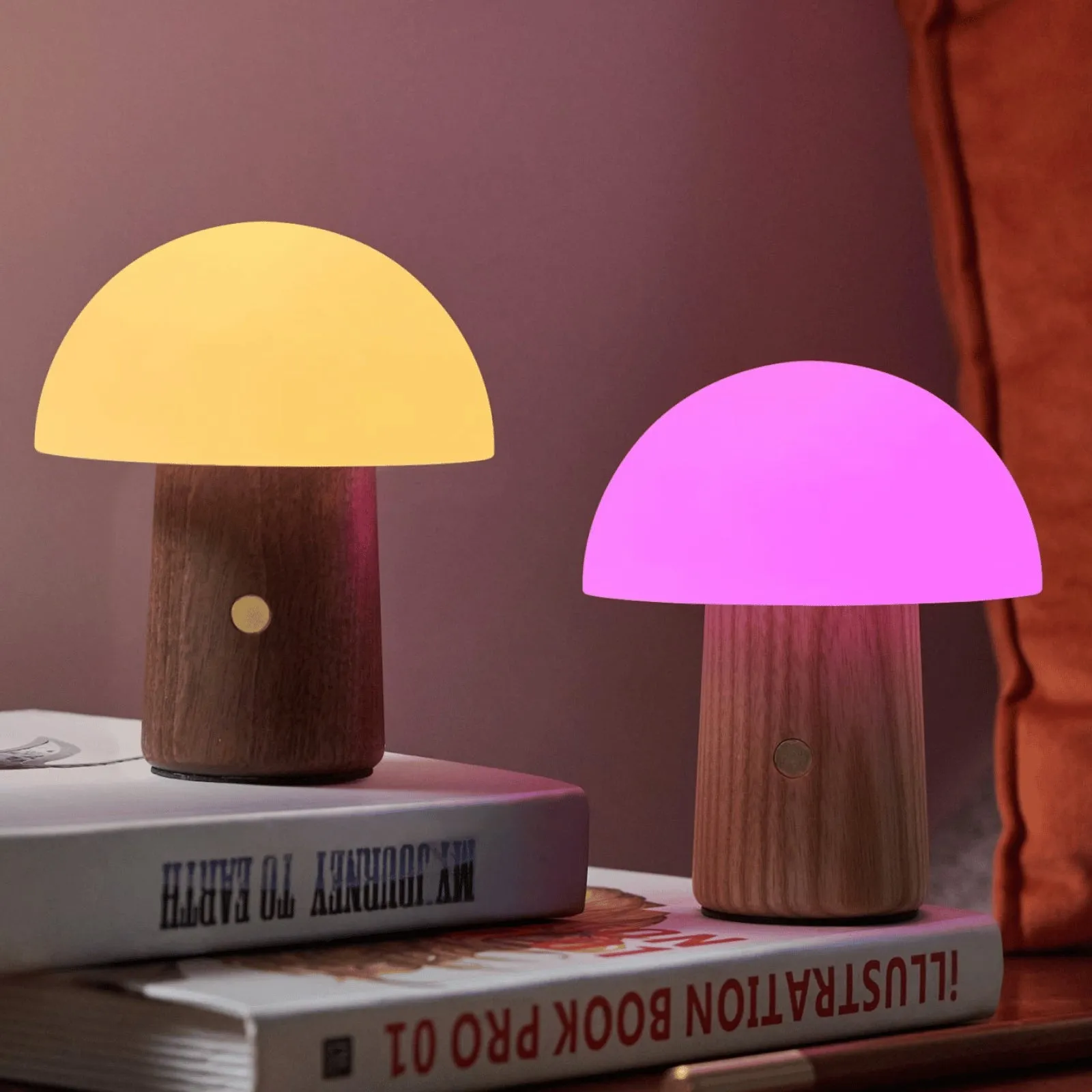 Alice Mushroom Rechargeable Lamp