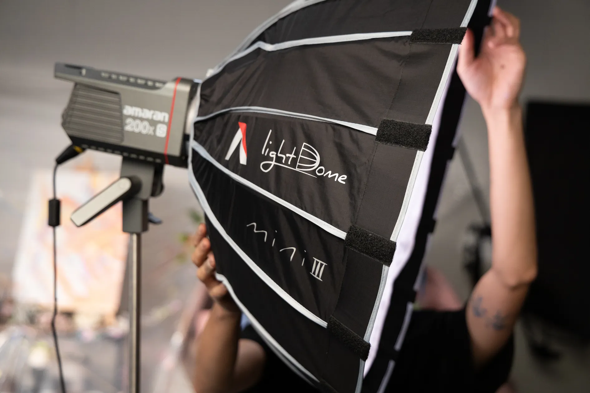 Aputure Light Dome Mini MKIII for the Light Storm Series