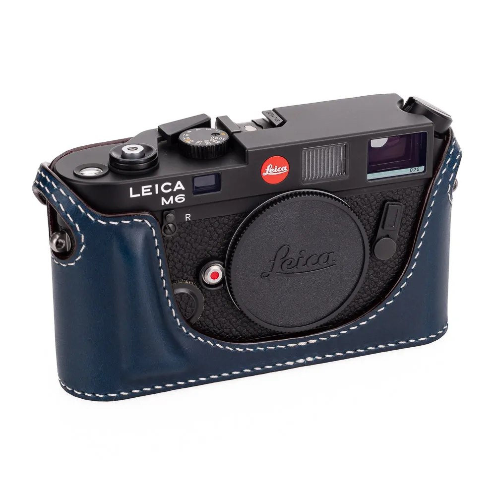 Arte di Mano Half Case for Leica M6, M-A & MP - Buttero Navy