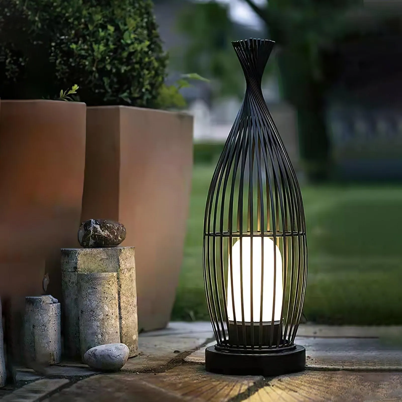 Aurora Orbis Lantern Outdoor Light