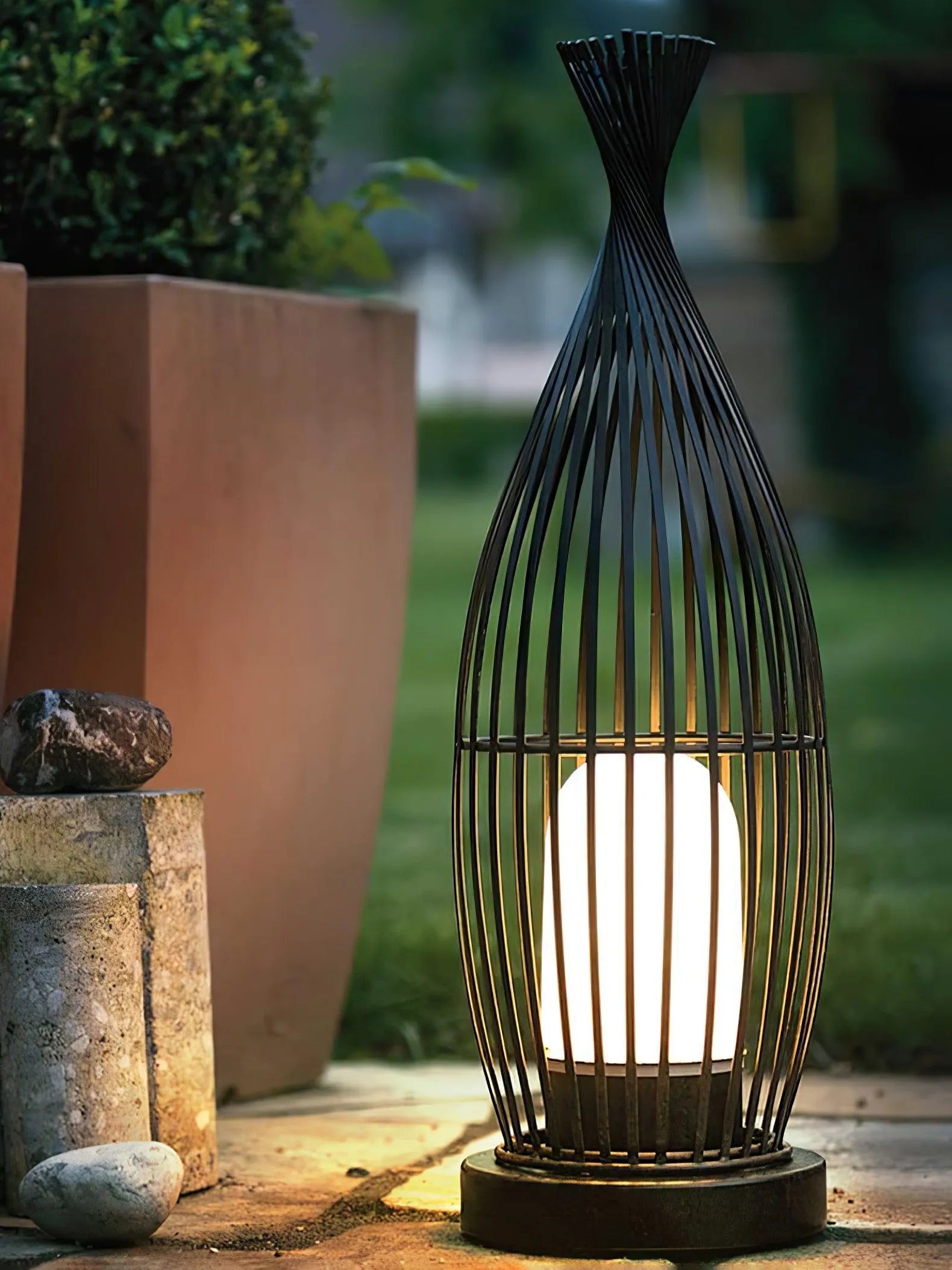 Aurora Orbis Lantern Outdoor Light