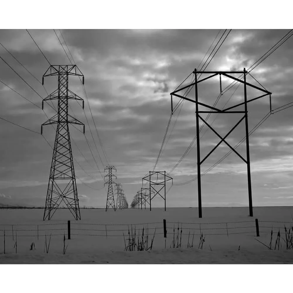 Batie Power Lines Gloss Poster (4 Sizes Available)