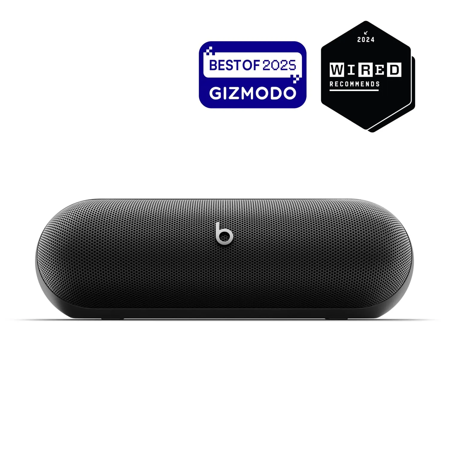 Beats Pill (2024 release) - Portable Bluetooth Speaker - Up to 24H Battery Life, Water Resistant, Bluetooth, Apple & Android Compatible, Seriously loud sound for home, outdoor and travel - Matte Black