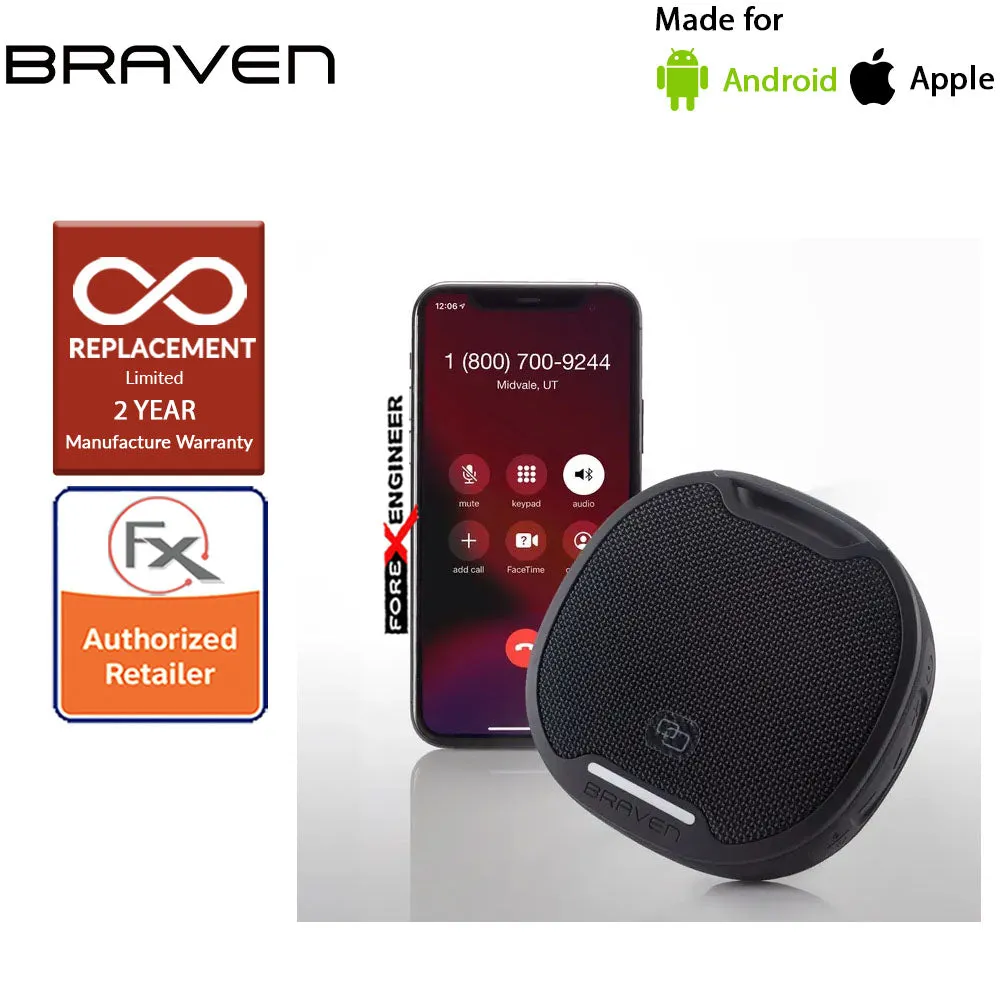 Braven Speakers BRV-S - Waterproof Rugged and Portable Speaker - Black ( 848467094848 )