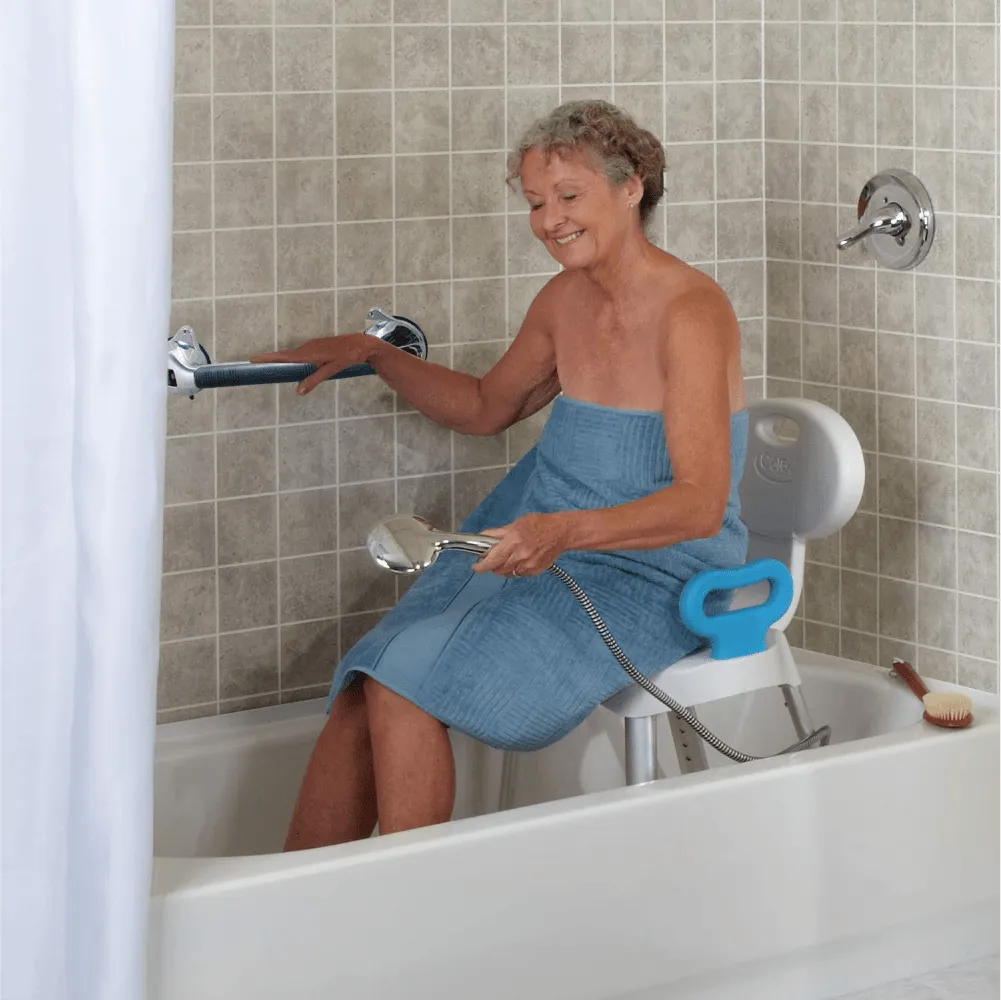 Carex Chrome Ultra Grip Bath Handle and Grab Bar