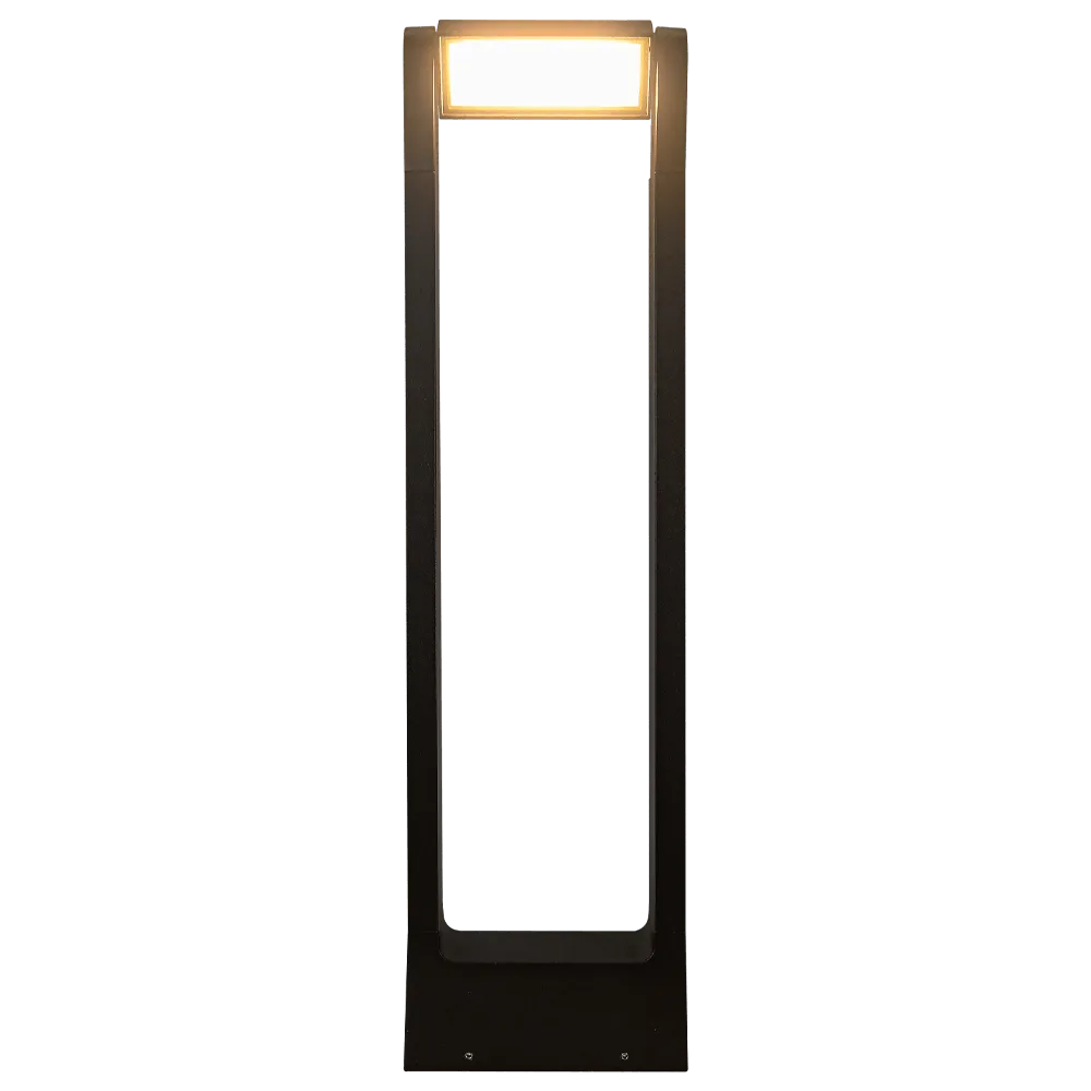 CDPA56 Path Light 8W Low Voltage LED Rectangular Adjustable Bollard Landscape Pathway Lighting