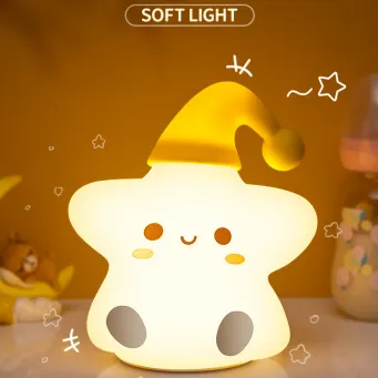 Cute Stars LED Night Light Baby Sleeping Lamp