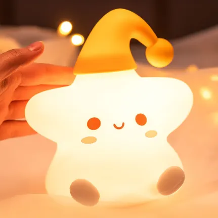 Cute Stars LED Night Light Baby Sleeping Lamp