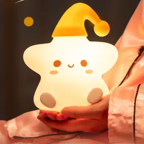 Cute Stars LED Night Light Baby Sleeping Lamp