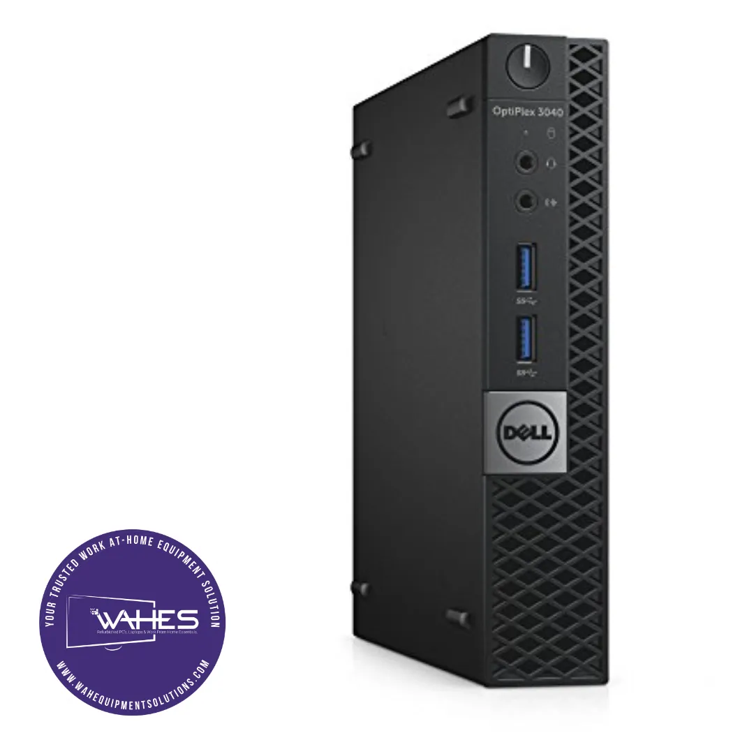 Dell Optiplex 3040 Micro Refurbished GRADE A Desktop CPU Tower ( Microsoft Office and Accessories): Intel i5-6500T @ 3.4 Ghz|8GB Ram|500GB SSHD|Call Center Work from Home|School|Office