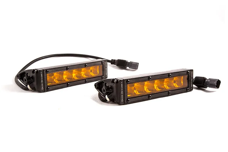 Diode Dynamics 6 inch LED Light Bar Single Row Straight SS6