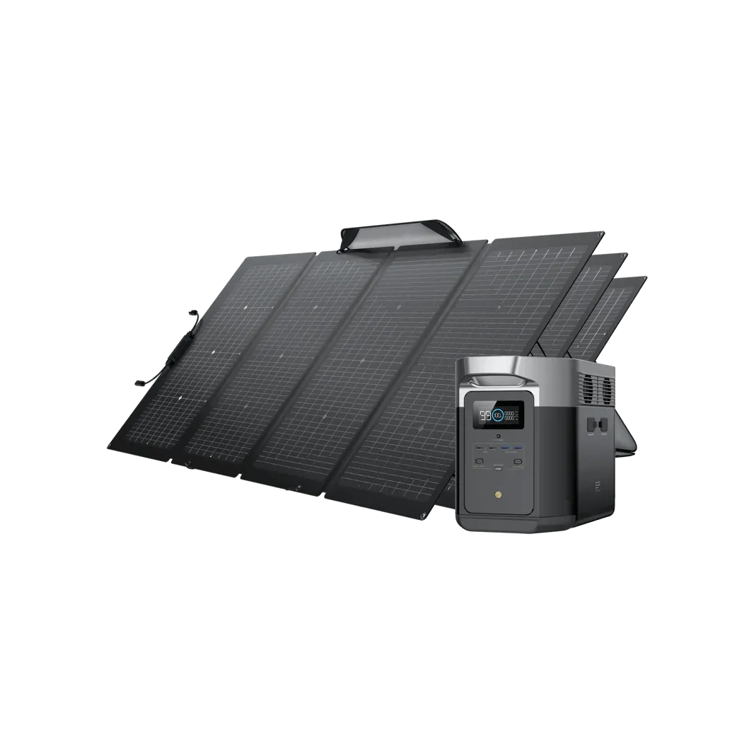 EcoFlow Power Station DELTA Max 1600   3x 220W Solar Panels