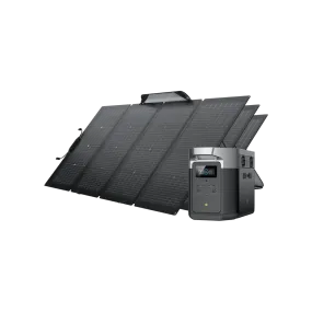 EcoFlow Power Station DELTA Max 1600   3x 220W Solar Panels