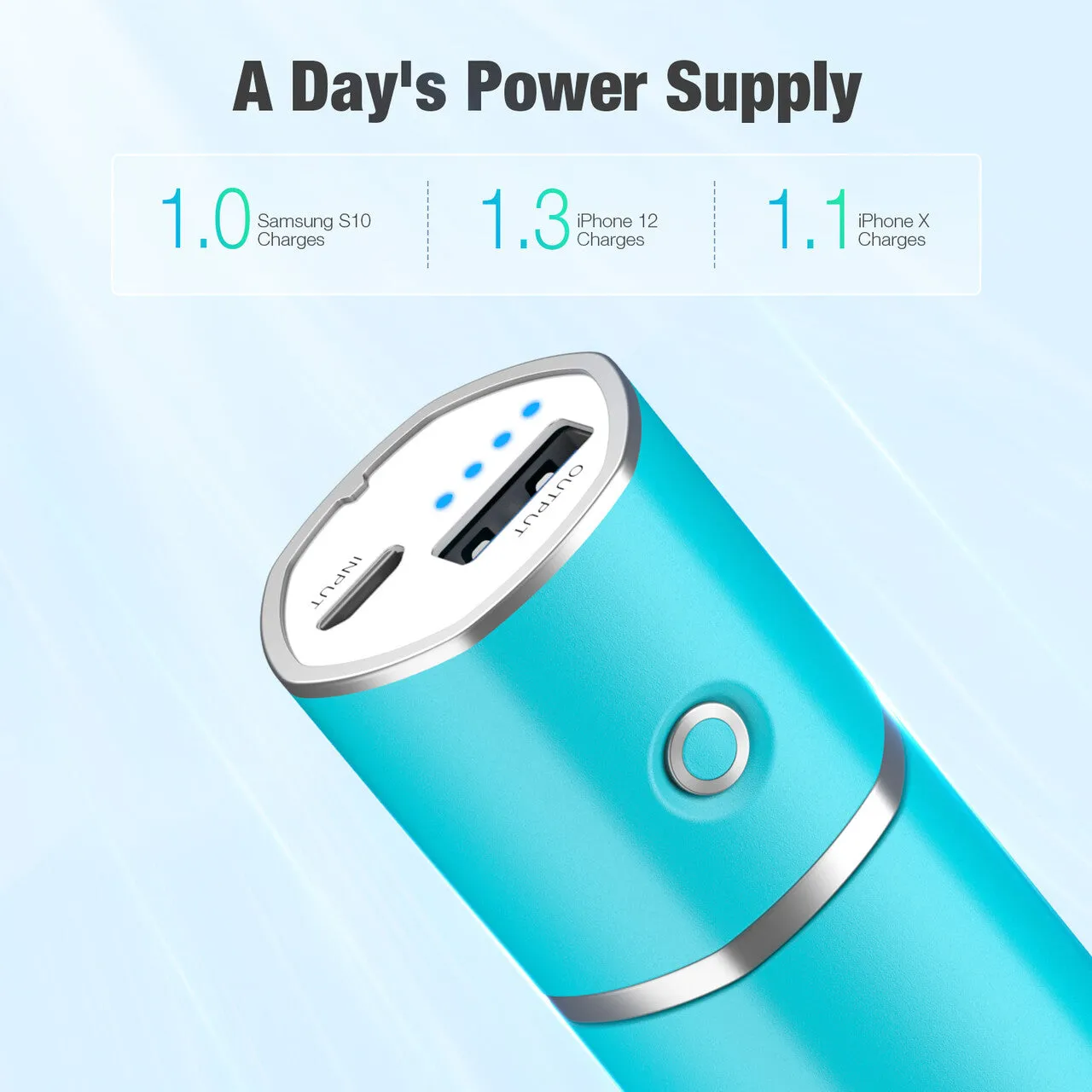 EnergyQC Slim 2 5000mAh Portable Charger