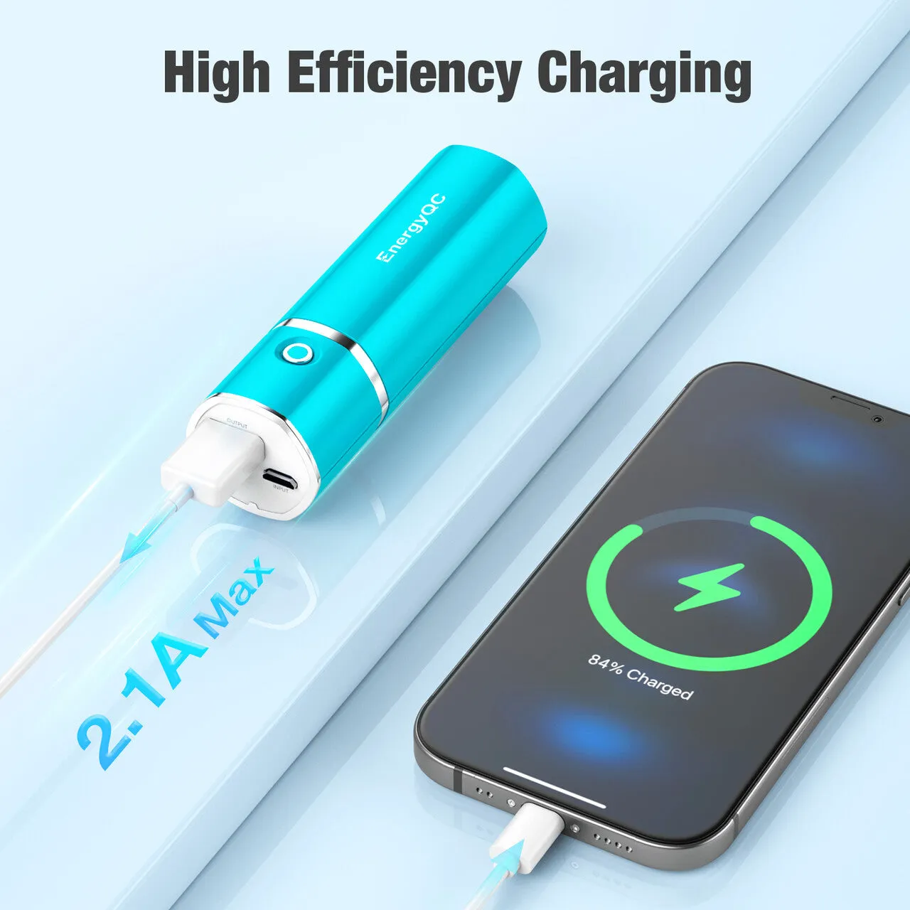 EnergyQC Slim 2 5000mAh Portable Charger