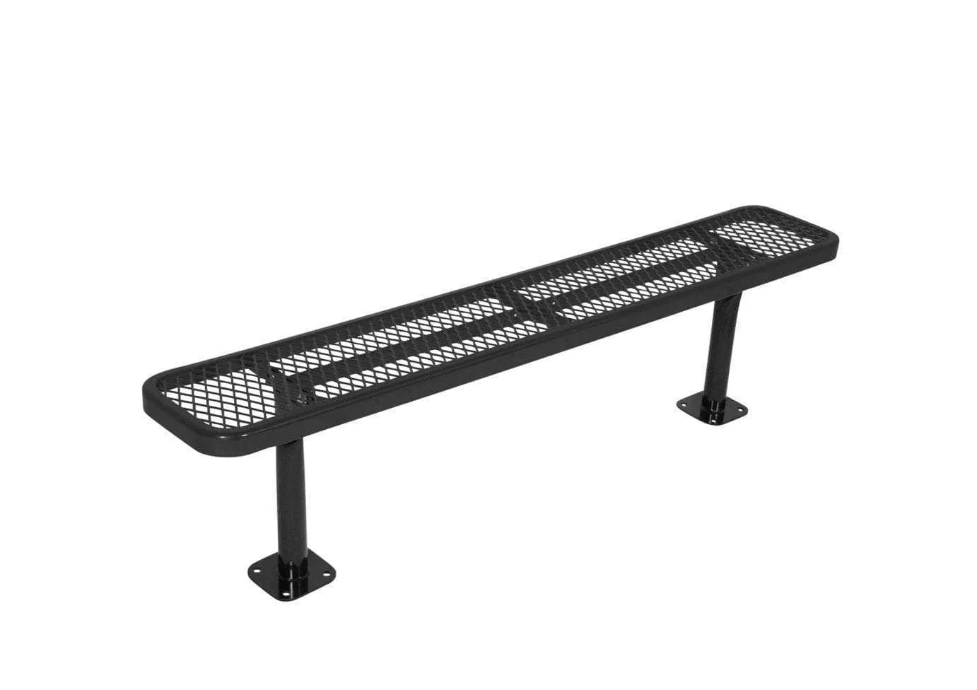 Extra Heavy-Duty Bench without Back - Diamond Pattern