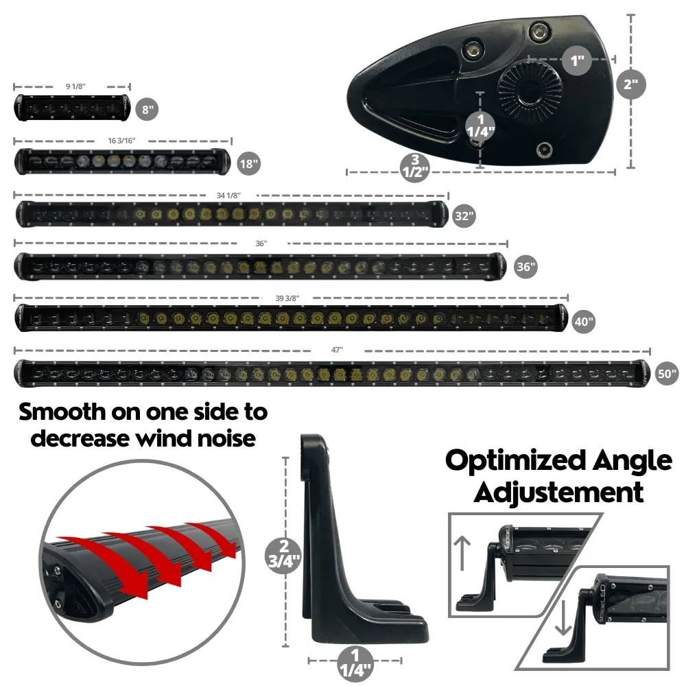 Extreme LED - 32" Extreme Stealth 120W Combo Beam LED Light Bar