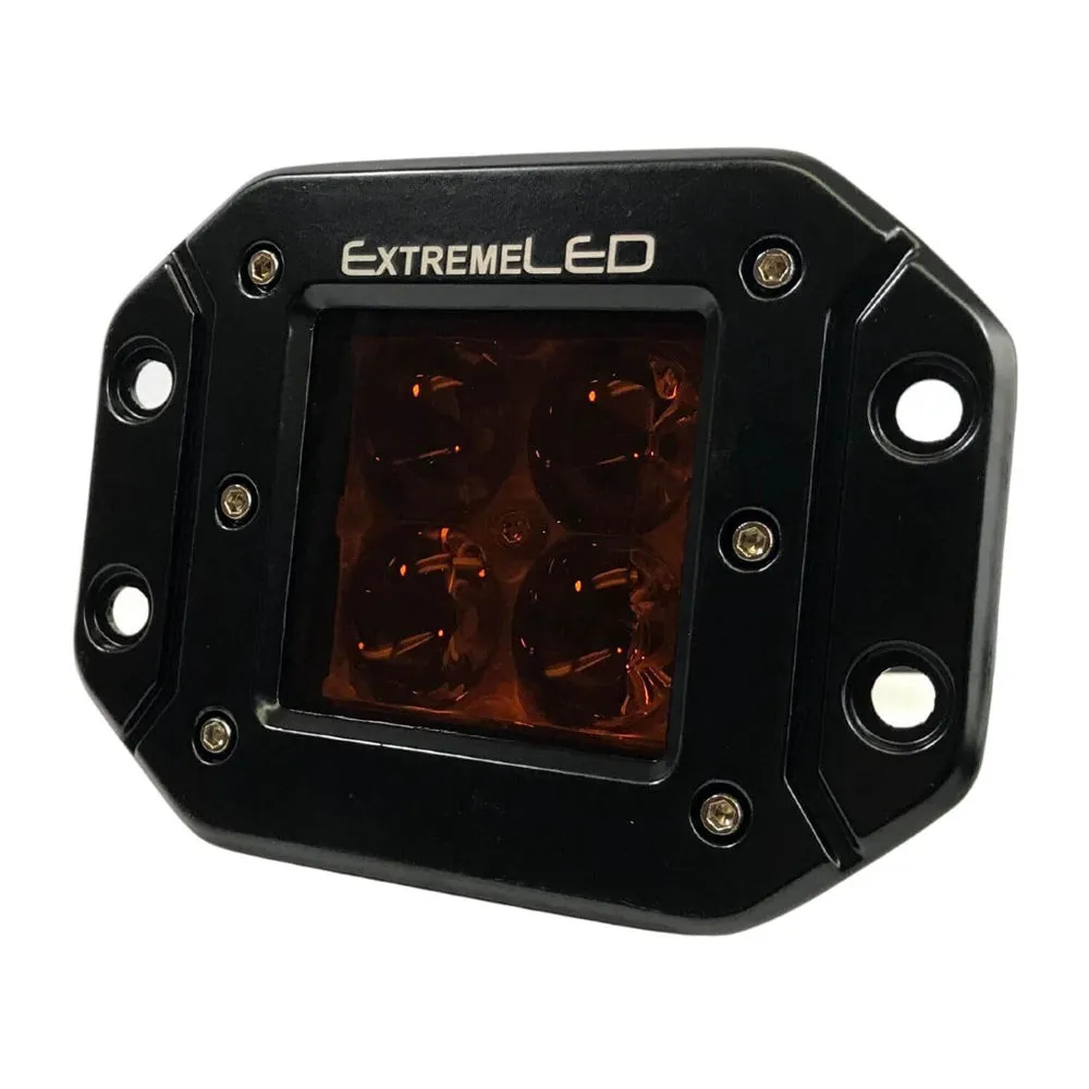 Extreme LED - Stealth Amber Spot Flush Mount Extreme Series 3" Light Pod