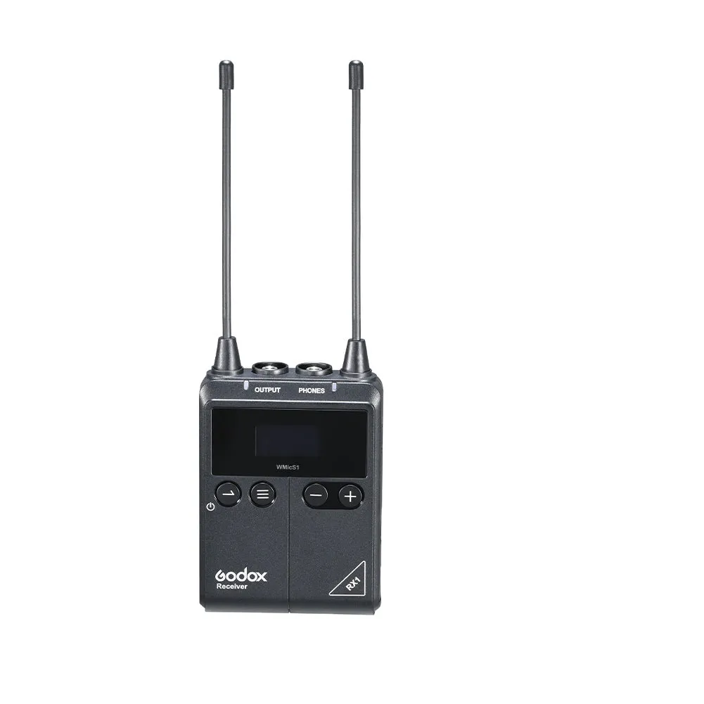 Godox WMicS1 Dual Kit UHF Wireless Microphone System (DEMO STOCK)