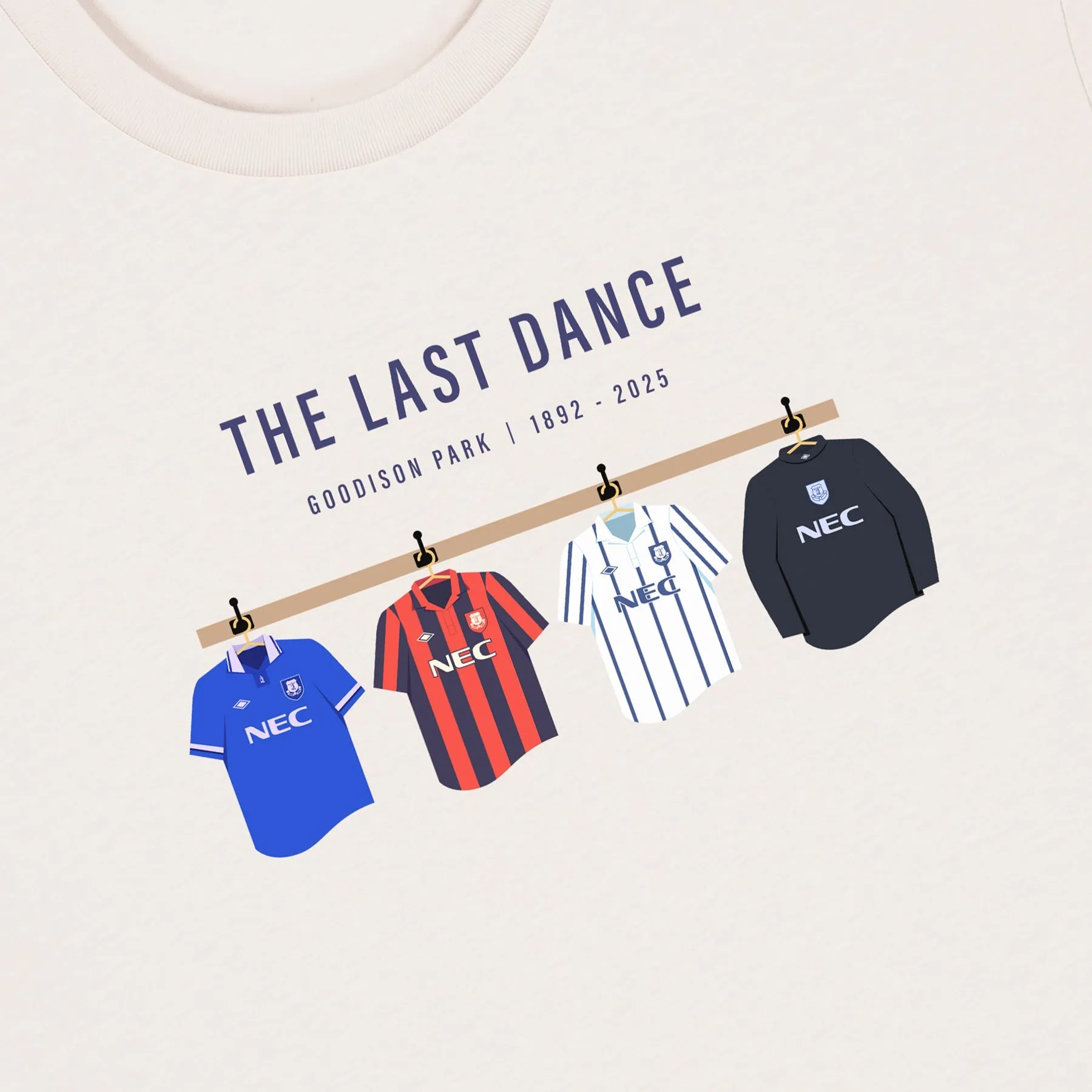 Goodison Iconic Kits Tee