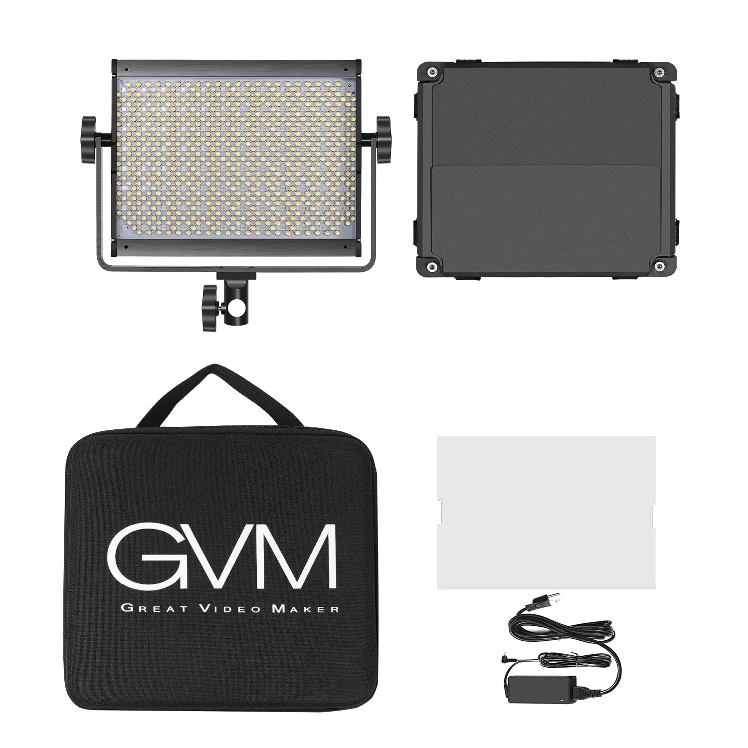 GVM-1000D 45W Bi-Color & RGB Video Light