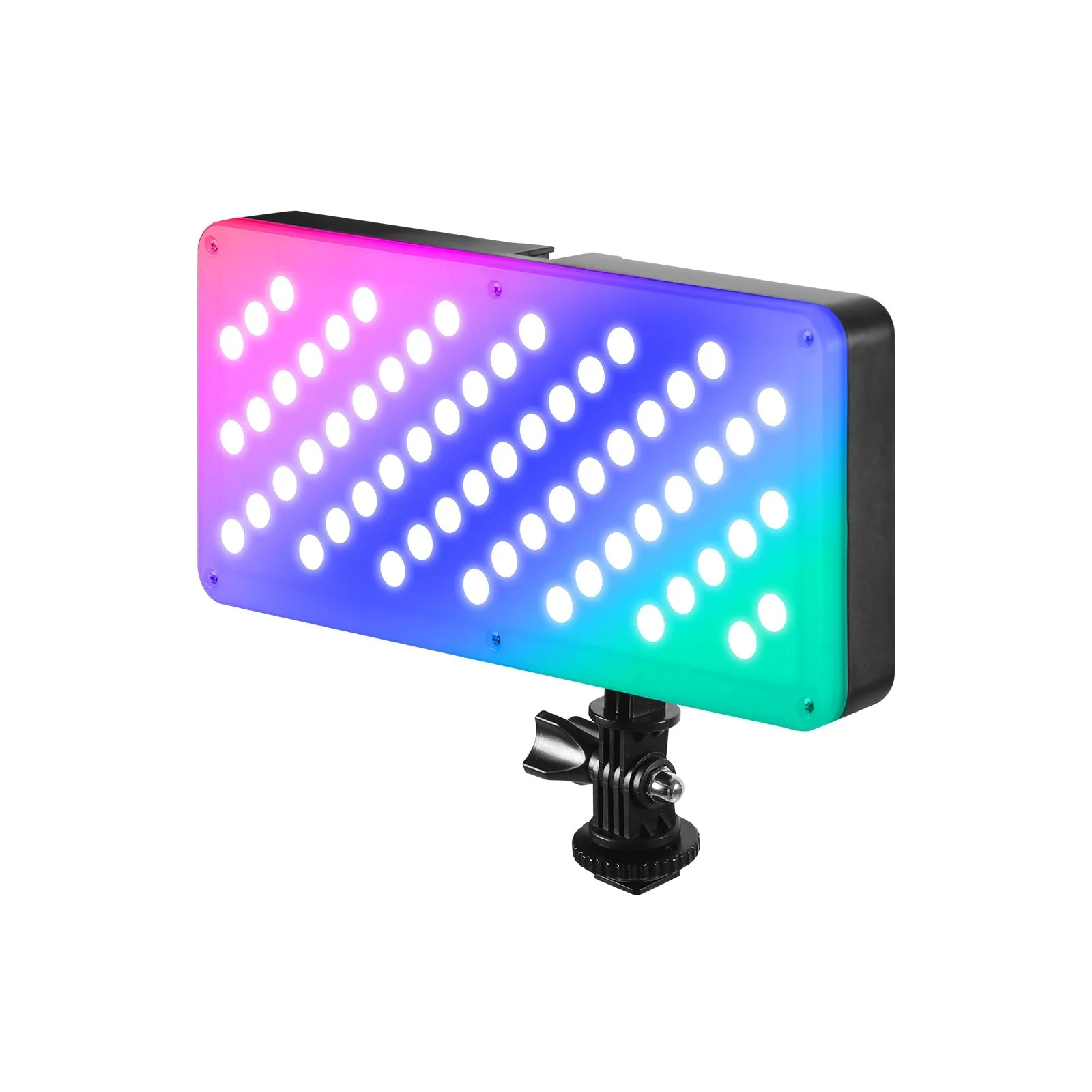 GVM RGB20W On-Camera RGB LED Video Light with Bluetooth APP Control