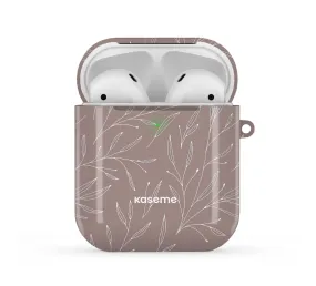 Hibiscus Grey AirPods Case