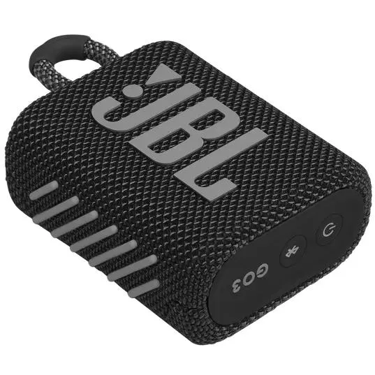 JBL Bluetooth Waterproof Portable Speaker GO3BLKAM