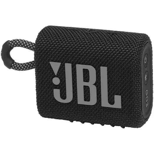 JBL Bluetooth Waterproof Portable Speaker GO3BLKAM