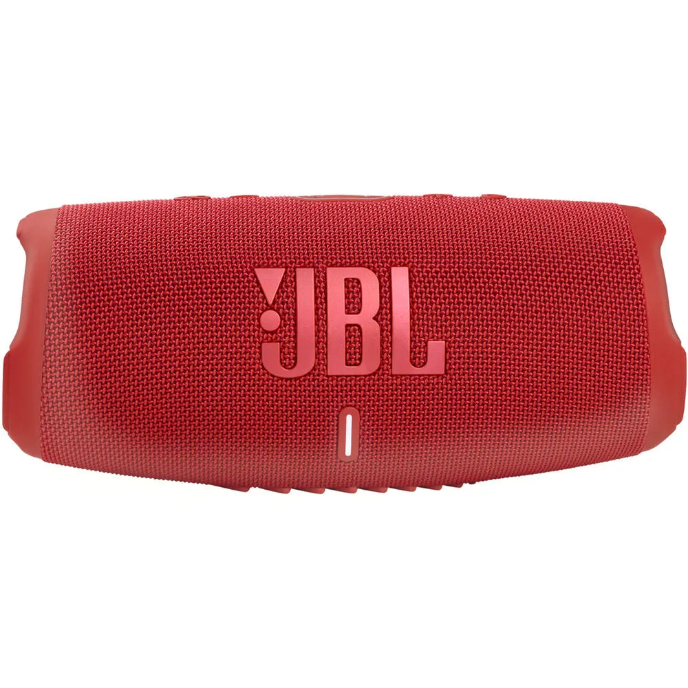 JBL Charge 5 Bluetooth Speaker with Powerbank (Red) with JBL T110 in Ear Headphones