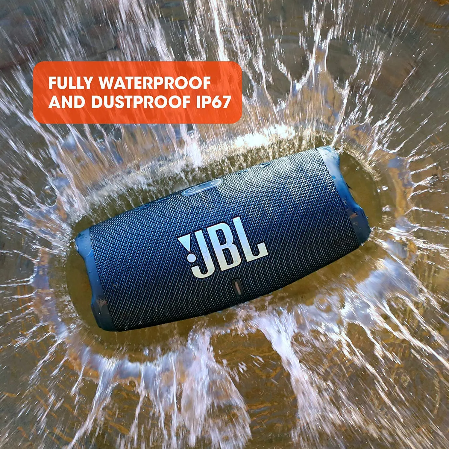 JBL Charge 5 - Portable Bluetooth Speaker with IP67 Waterproof