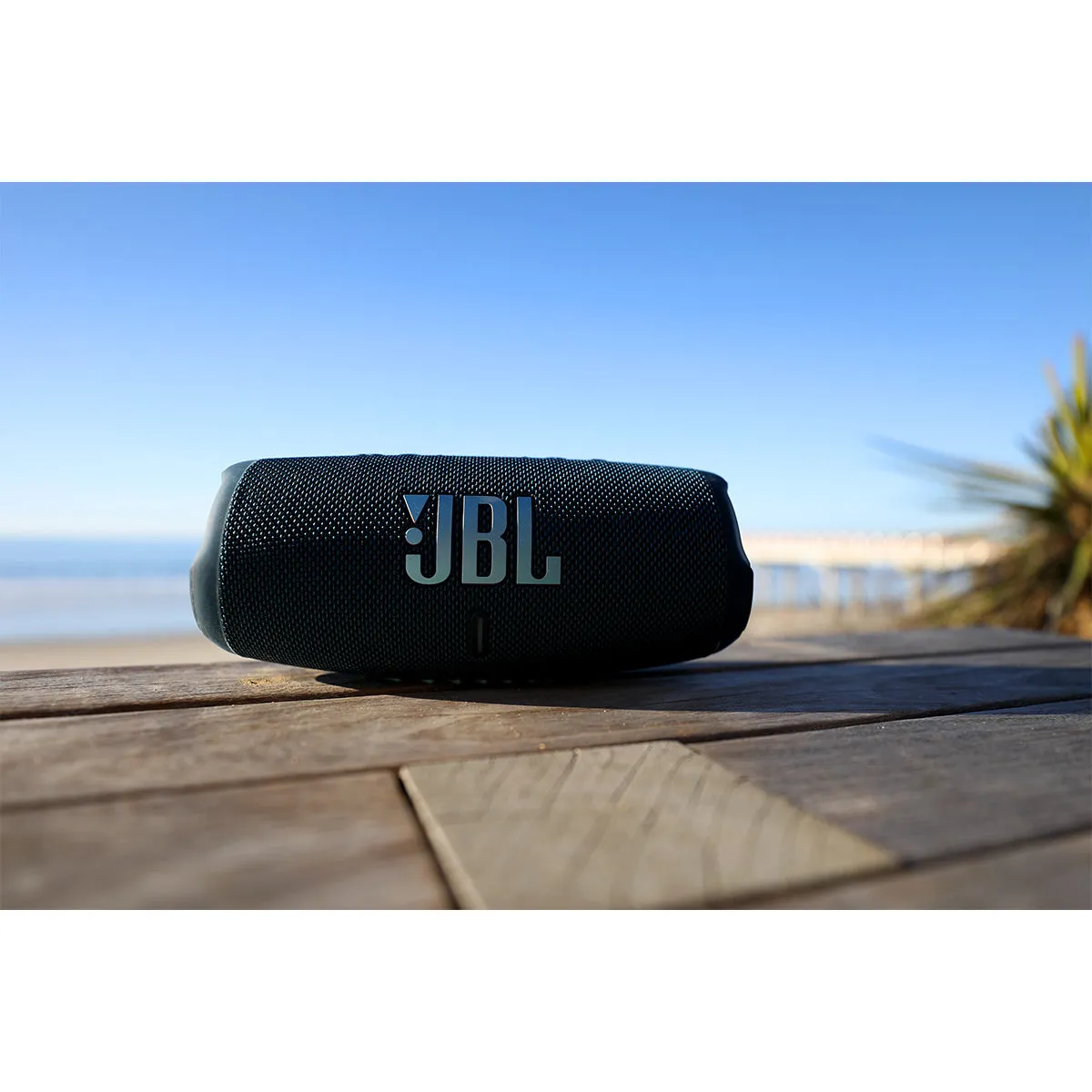 JBL Charge 5 Portable Waterproof Bluetooth Speaker with Powerbank (Blue)