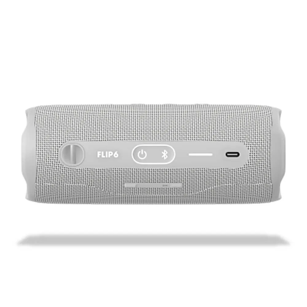 JBL Flip-6 Waterproof Custom Speaker, White