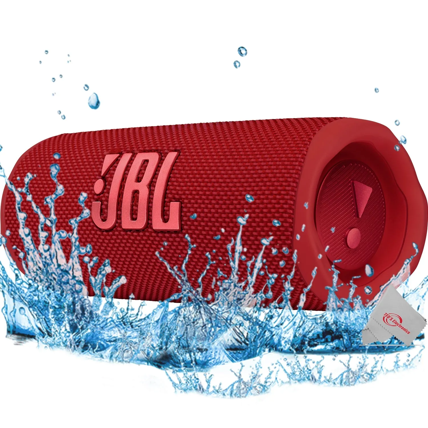 JBL FLIP 6 Wireless Portable Waterproof Speaker - Red