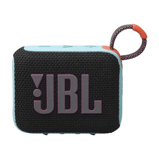 JBL GO 4 Ultra-Portable Bluetooth Speaker (Black/Orange)