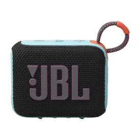 JBL GO 4 Ultra-Portable Bluetooth Speaker (Black/Orange)