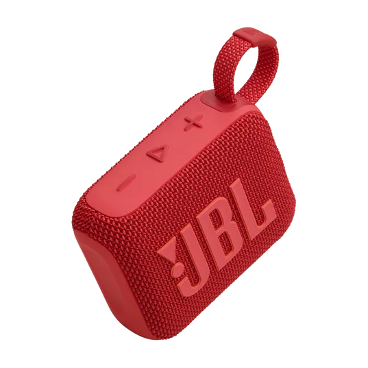 JBL GO 4 Ultra-Portable Bluetooth Speaker (Red)