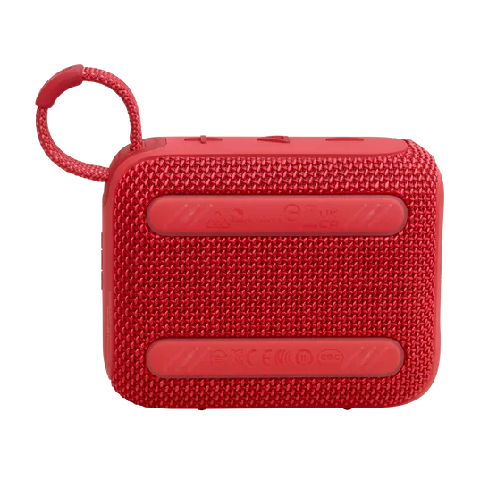 JBL GO 4 Ultra-Portable Bluetooth Speaker (Red)