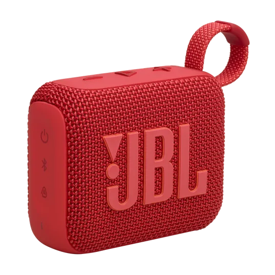 JBL GO 4 Ultra-Portable Bluetooth Speaker (Red)